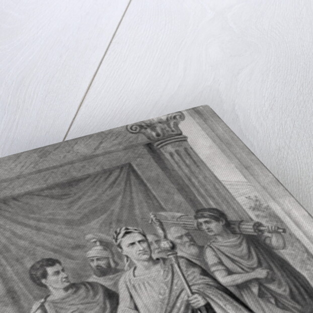 Julius Caesar and His Entourage by Anonymous
