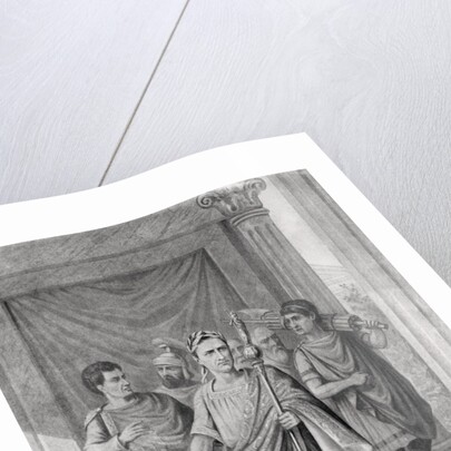 Julius Caesar and His Entourage by Anonymous