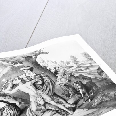 Daniel Boone Fighting Enemy by Anonymous