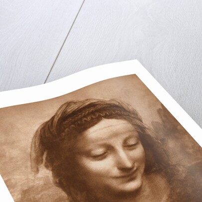 Portrait of St. Anne by Leonardo da Vinci