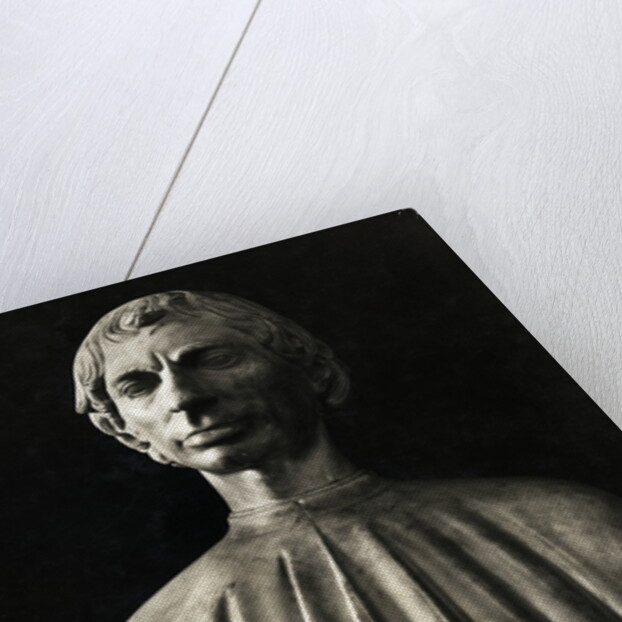 Marble Bust of Nicolo Machiavelli by Anonymous