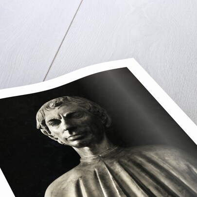 Marble Bust of Nicolo Machiavelli by Anonymous