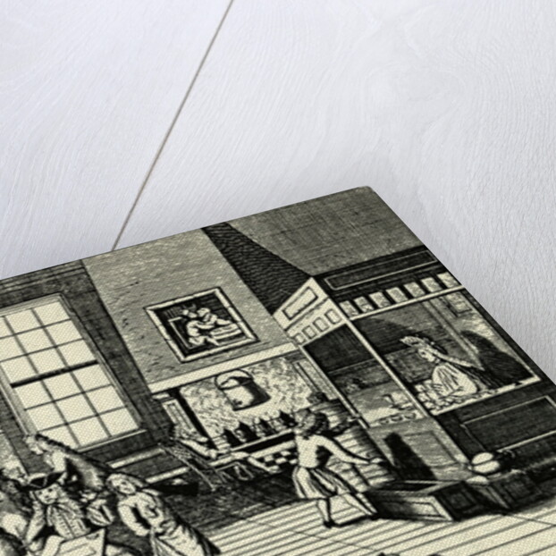Scene at Coffee Shop by Anonymous