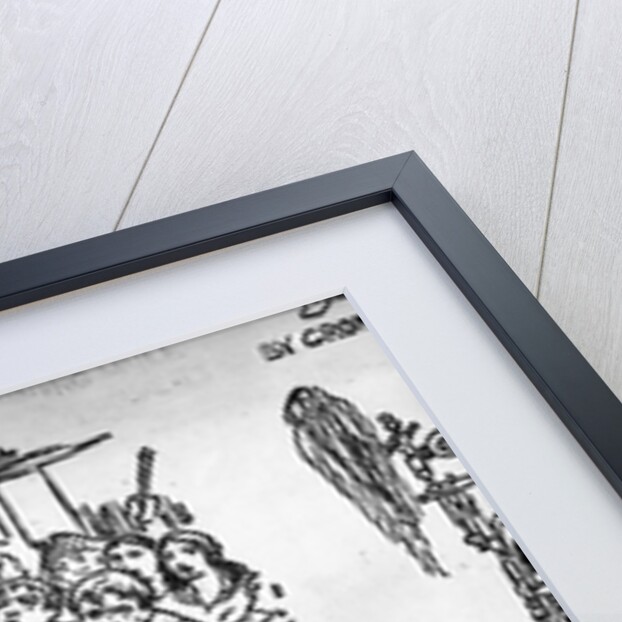 Destruction of Spinning Jenny in England by Anonymous