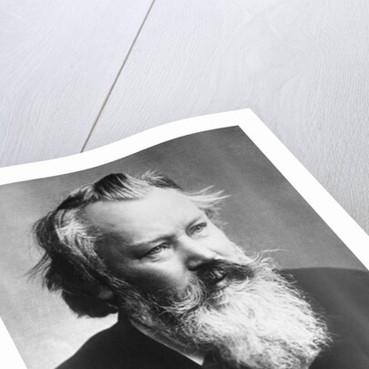 Composer Johannes Brahms in Suit by Anonymous