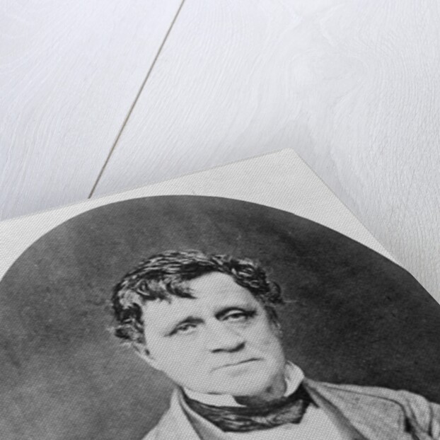 Portrait of Junius Brutus Booth by Anonymous