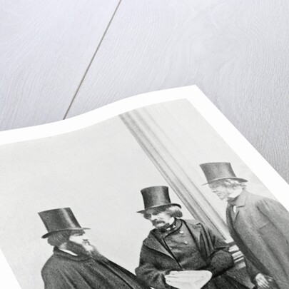 Nathaniel Hawthorne with His Publishers by Anonymous