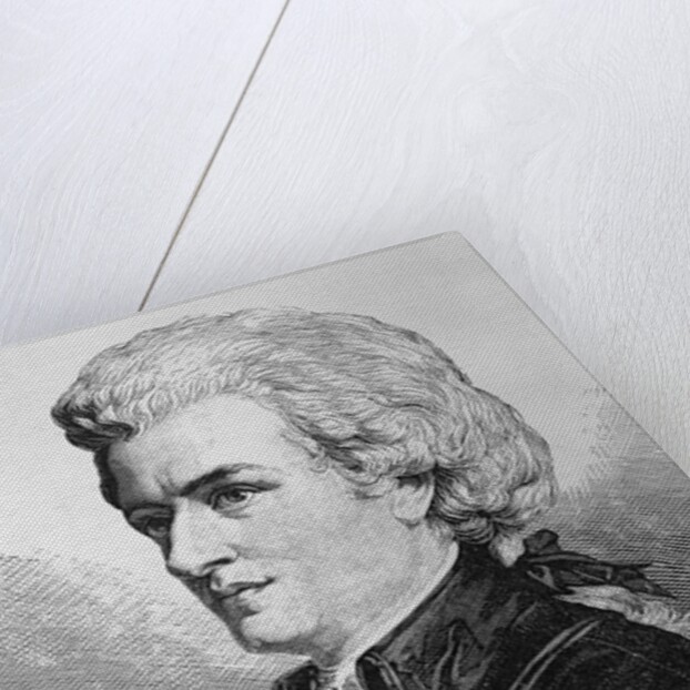 Portrait of Wolfgang Amadeus Mozart by Anonymous