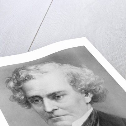 Illustrated Portrait of Hector Berlioz by Anonymous
