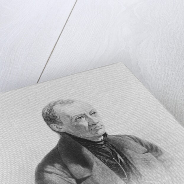 Portrait of Auguste Comte by Anonymous