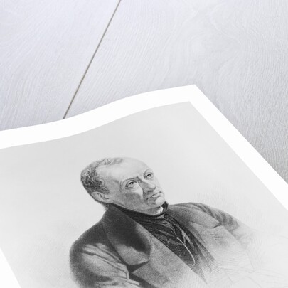 Portrait of Auguste Comte by Anonymous