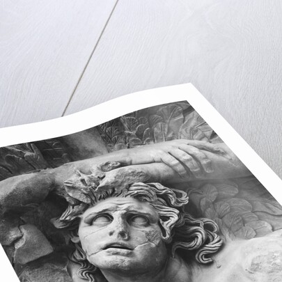 Detail of East Frieze of Great Altar of Pergamon by Anonymous