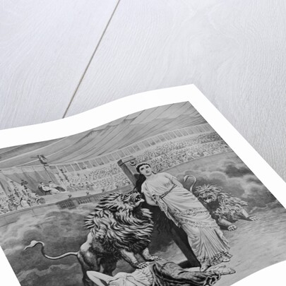 Lions Attacking Martyrs by Anonymous