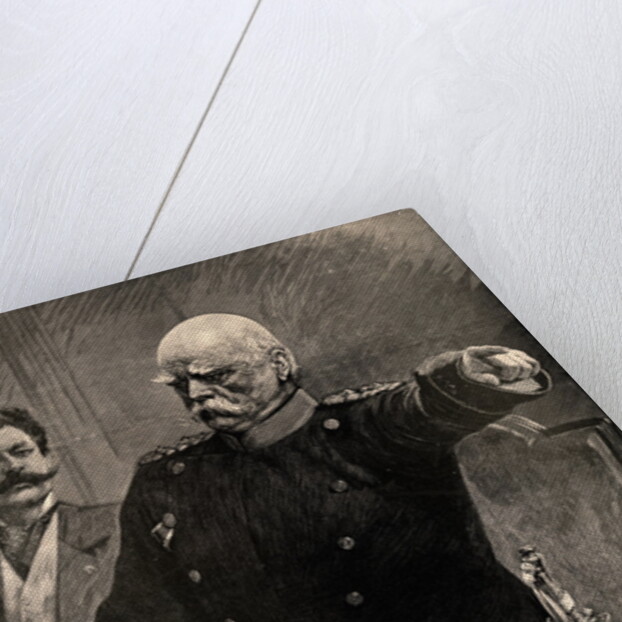 Otto Van Bismarck Giving Directions to His Men by Anonymous