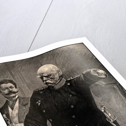 Otto Van Bismarck Giving Directions to His Men by Anonymous