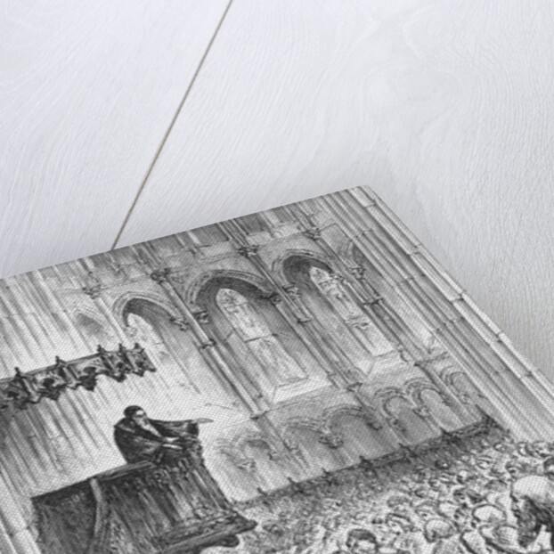 Large Audience During John Calvin Speech by Anonymous