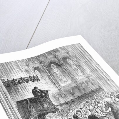 Large Audience During John Calvin Speech by Anonymous