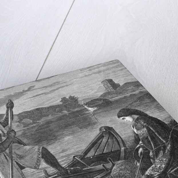 Engraving Depicting King Arthur by Anonymous