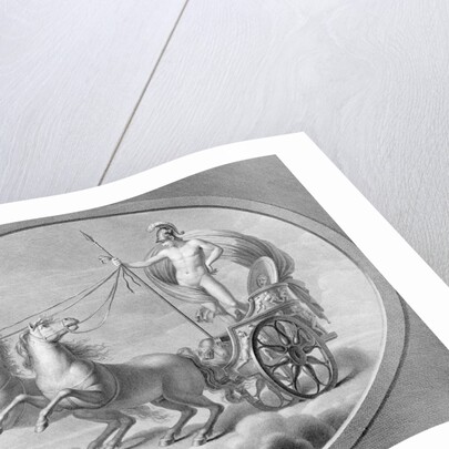 Mars Riding in Horsedrawn Carriage by Anonymous