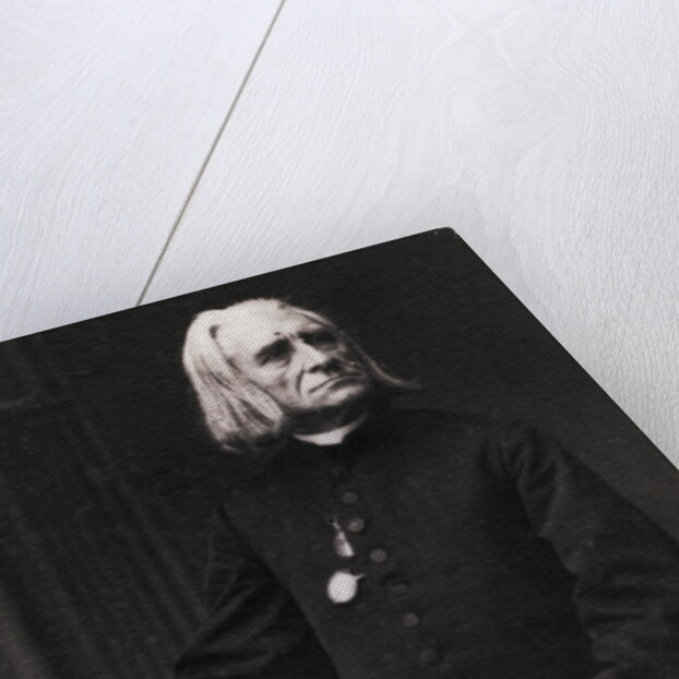 Portrait of Composer Franz Liszt by Anonymous