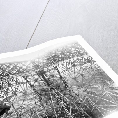 Construction Phase of Eiffel Tower by Anonymous