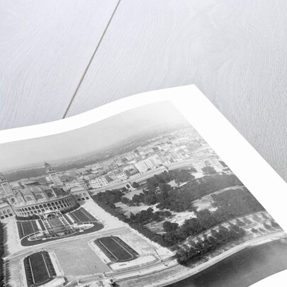 Early View from Eiffel Tower Towards Trocadero by Anonymous