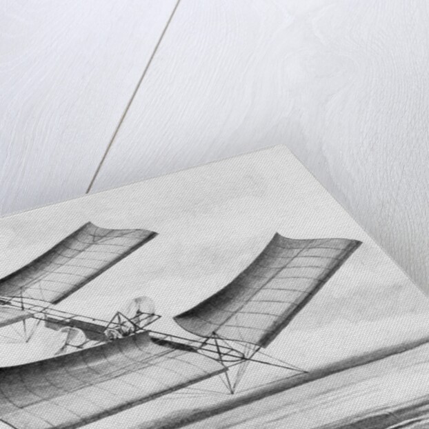 Illustration of Langley Aerodrome No. 5 by Anonymous