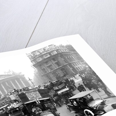 Bustling London Street by Anonymous