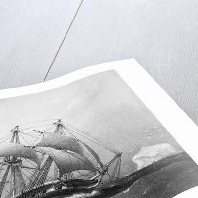 Illustration of H.M.S. Challenger by Anonymous