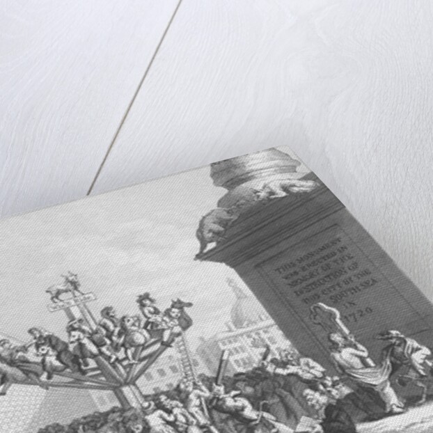 An Emblematical Print on the South Sea Scheme by William Hogarth