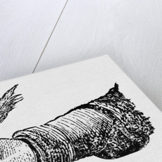 Hand In Writing Position by Anonymous