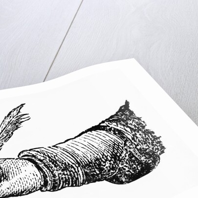 Hand In Writing Position by Anonymous