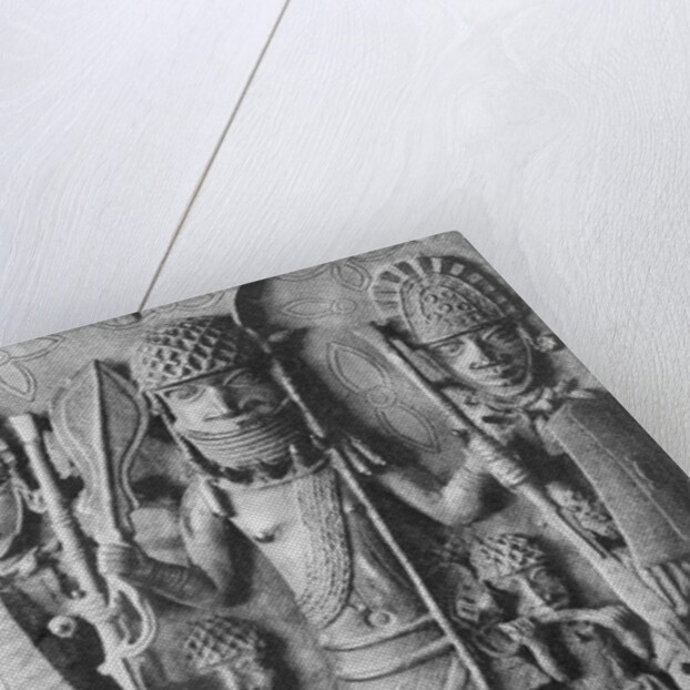 Sculpture of Benin Warriors by Anonymous