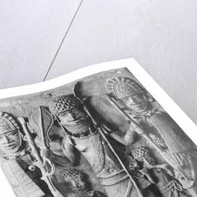 Sculpture of Benin Warriors by Anonymous