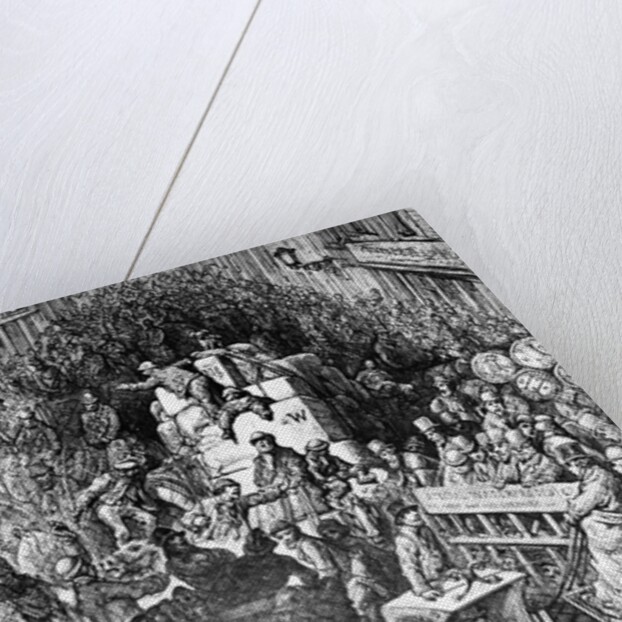 Traffic Jam in London by Gustav Dore