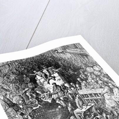 Traffic Jam in London by Gustav Dore