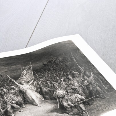 Marianne Leading French into Battle by Anonymous