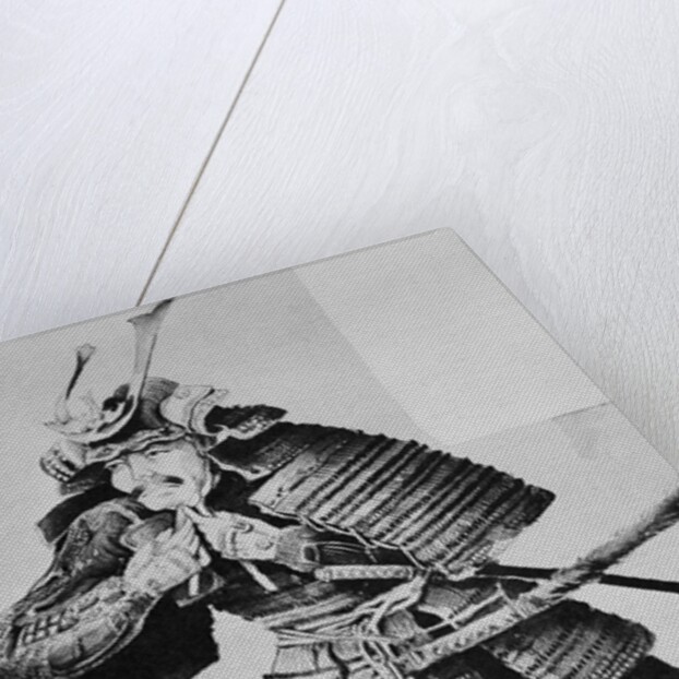 Illustration of Samurai Warrior by Anonymous