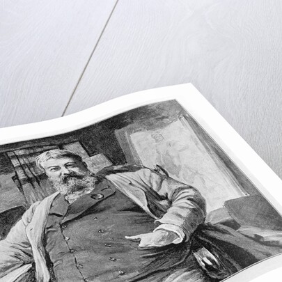 H. H. Richardson Sitting in Chair by Anonymous