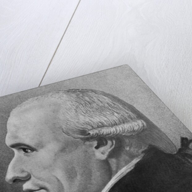 Lithograph Portrait of Gaspard Monge by Anonymous