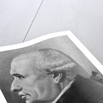 Lithograph Portrait of Gaspard Monge by Anonymous