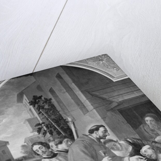 Painting Entitled The Plague in Milan by Anonymous