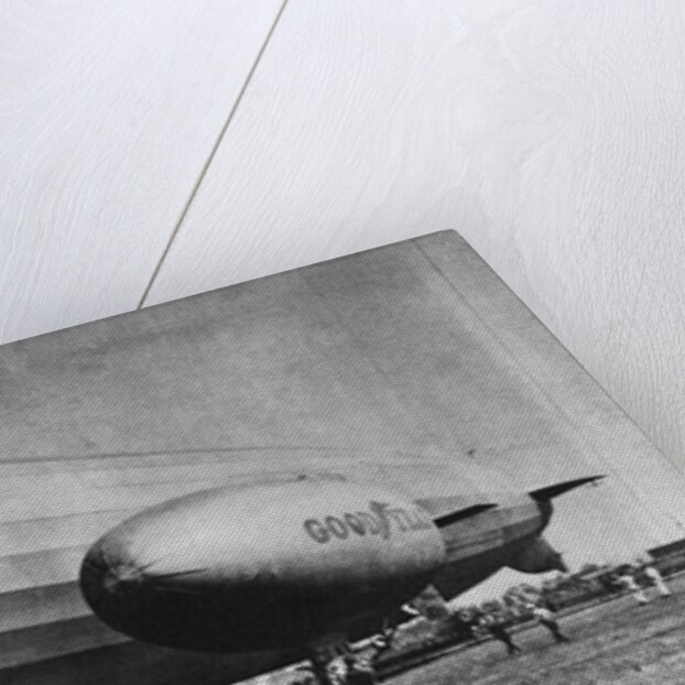 Landing of Graf Zeppelin on Field by Anonymous