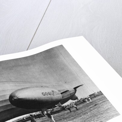 Landing of Graf Zeppelin on Field by Anonymous