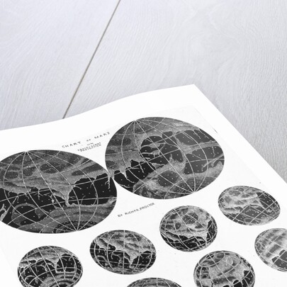 Illustrated Collection of the Planet Mars by Anonymous