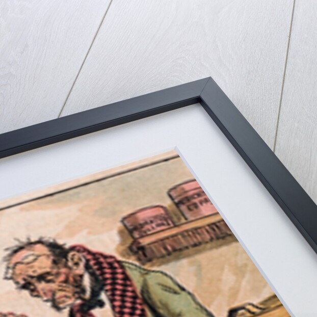 Cartoon of a Hypochondriac by Anonymous