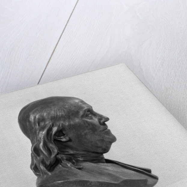 Profile of Benjamin Franklin Statue by Anonymous