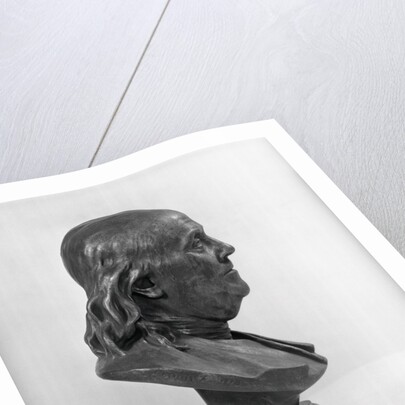 Profile of Benjamin Franklin Statue by Anonymous