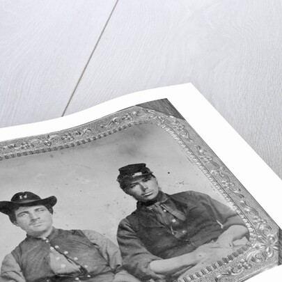 Two Confederate Soldiers by Anonymous