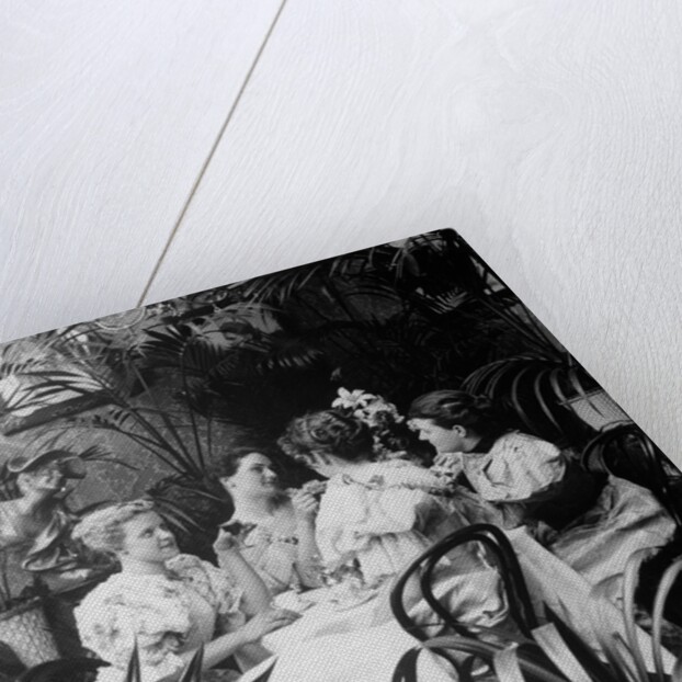 Victorian Ladies at Tea Luncheon by Anonymous